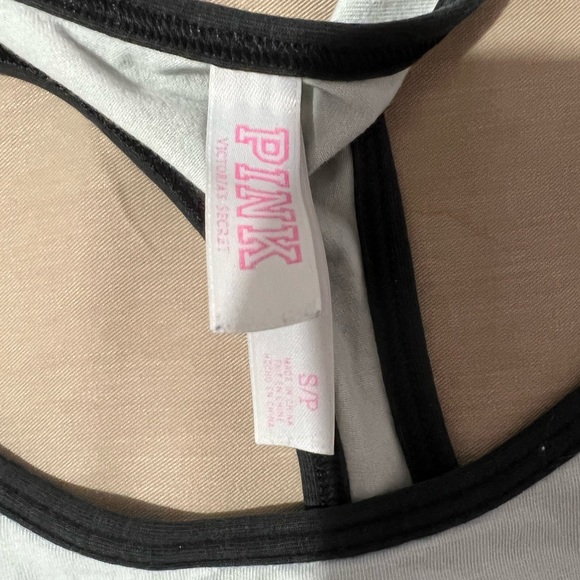 PINK ‘Aloha Beaches’ Racerback Sports Bra - Picture 2 of 4